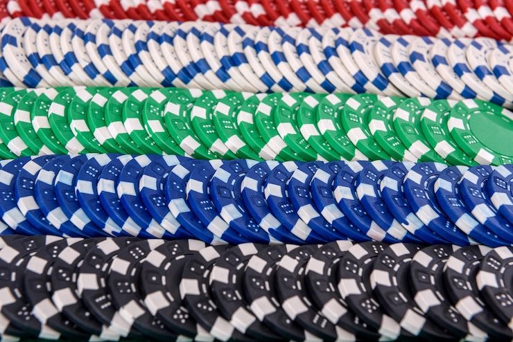 Kartu bonus harian dengan tampilan biru hijau